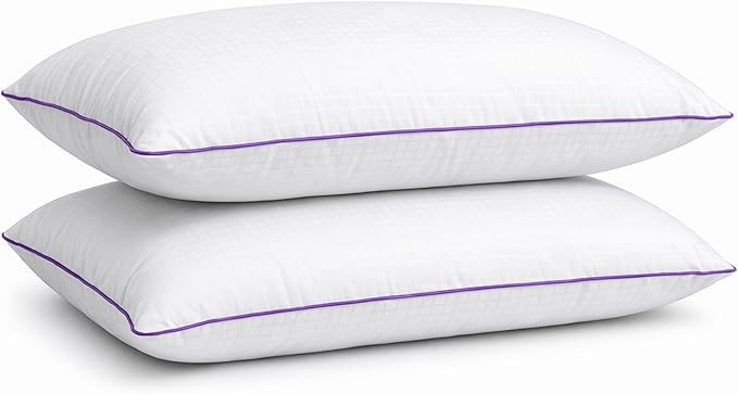 Queen Size Pillow – Bed Pillow for Sleeping, Down Alternative Pillow, Soft Yet by Unknown