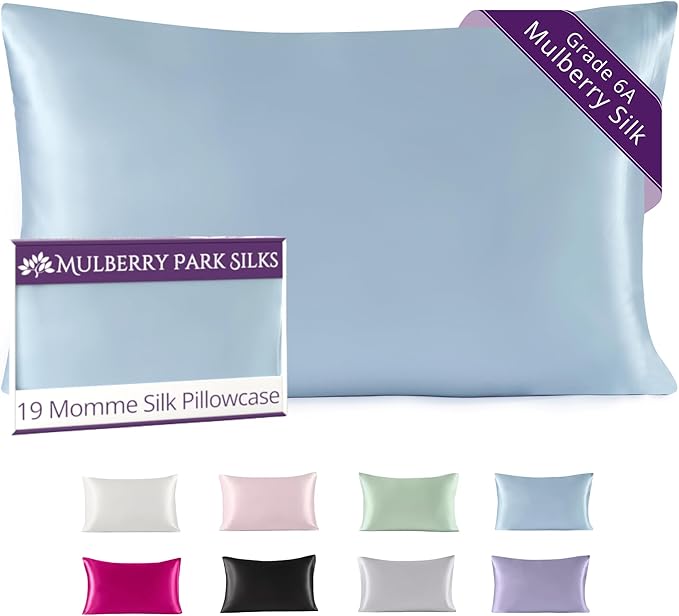 Mulberry Park 100% Silk Pillowcase by MulberryParkSilks