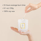 Chloefu LAN Vanilla Bean Highly Fragranced Candle Gifts - Image 2