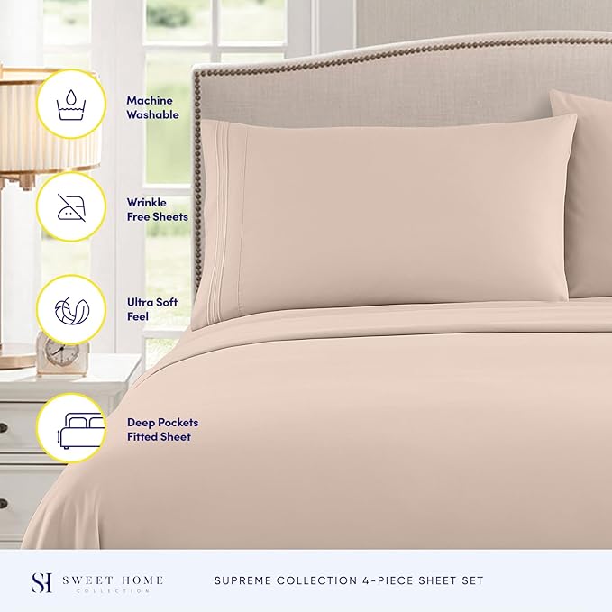 Queen Size Bed Sheets - Image 2