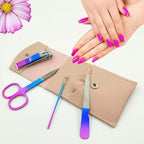 Manicure Set, Professional Women Nail Clippers Kit 4PCS， Stainless Steel Nail - Image 5