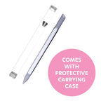 BONA FIDE BEAUTY Glass Cuticle Pusher, 1-Pieces Blue Gentle Czech Manicure Stick - Image 4