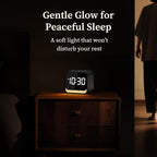 HOUSBAY Wooden Sound Machine Alarm Clock - Image 6