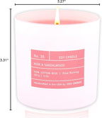 Lulu Candles | Rose & Sandalwood | Smells Floral & Woody | Luxury Scented Soy - Image 5