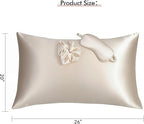 Vegan Silk Sleep Set, Vegan Silk Pillowcase - Image 2