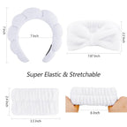 VELSCRUN 6 Pack Spa Headband, Makeup Headband, Face Wash Headband, Skincare - Image 7