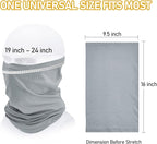 TICONN Neck Gaiter Face Cover Scarf, Neck Warmer Breathable Sun & Wind-proof - Image 4
