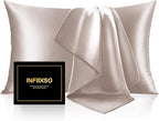 INFIIXSO Mulberry Silk Pillow Case King Size, Silk Pillowcase by INFIIXSO