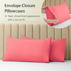LuxClub 4 PC Sheet Set Bed Sheets Deep Pockets 16" Eco Friendly Wrinkle Free - Image 7