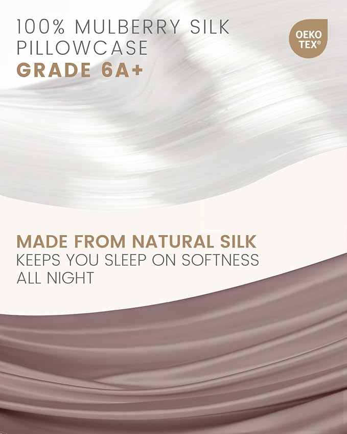 THXSILK 100% Mulberry Silk Pillowcase - Image 4
