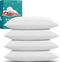 XOOX Linen 100% Egyptian Cotton Queen Pillow Cases Set of 4 by XOOXLinen
