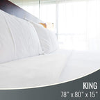 DMI Waterproof Mattress Protector, Mattress Pad, Waterproof Mattress Cover - Image 2