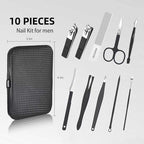 10Pcs Manicure Pedicure Kit Professional Manicure kit - Image 2