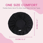 Years Calm Shower Cap for Women Waterproof Reusable – 27g Ultra Lightweight - Image 2