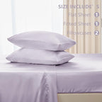 CozyLux Satin Sheets King Size Sheet Set - Image 6