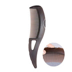 Dandruff Comb with Self-Cleaning Hollow Teeth & Massage Handle by AMZWISH