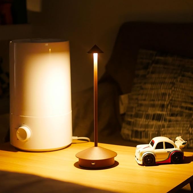 Cordless LED Table Lamp, Rechargeable 5200mAH Battery Operated Lamp - Image 7