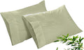 Royale Linens Cooling Pillow Cases King Size Set of 2-100% Rayon Derived from by ROYALELINENS