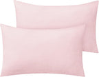 BEDELITE Flannel King Size Pillow Cases Set of 2, Super Soft Fleece Pillowcases by BEDELITE