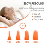 LYSIAN Soft Foam Earplugs 38dB SNR, 60 Pairs, Disposable Noise Cancelling Ear - Image 2