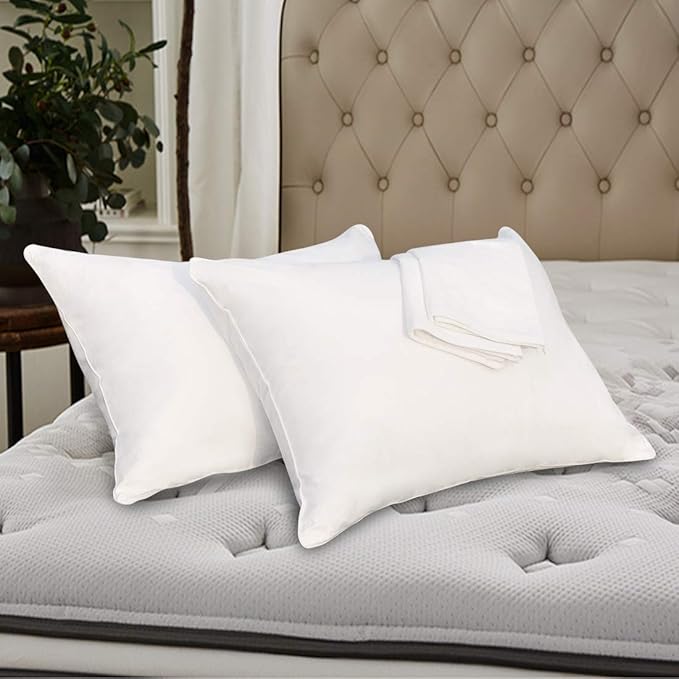 Precoco Pillow Cases King Size-100% Cotton Pillowcase Covers - Image 7