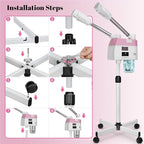 Professional Facial Steamer, 2 in 1 Facial Steamers - Image 6