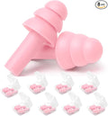 Ear Plugs, Reusable Earplugs for Sleeping Noise Cancelling – Super Soft by YUNHAN+HN