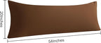 NTBAY 2 Pack Body Pillowcase, 20x54 inches, Microfiber, Wrinkle-Free, - Image 3