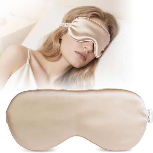 100% Pure Mulberry Silk Eye Mask by CroYumert