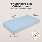 KeaBabies 2-Pack Organic Crib Sheets - Image 2