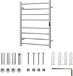 Electric Towel Warmer Rack, Heating Towel Warmer, Timer & Temperature Control - Image 7