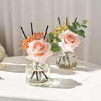 COCODOR Rose Flower Reed Diffuser/Black Cherry/6.7oz/1 Pack/Reed Diffuser - Image 7
