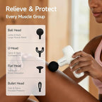 HEYCHY Super Mini Massage Gun Deep Tissue, Handheld Muscle Massager - Image 7