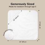 KeaBabies Hooded Baby Towel for Newborn - Image 4