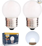 G40 1.5w Dim Led Bulb Equivalent 15 Watt Light Bulbs, Standard E26 Base Frosted by lightinlife-DIYIdeallife