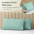 LuxClub 3 PC Sheet Bed Sheets Deep Pockets 18" Eco Friendly Wrinkle - Image 8