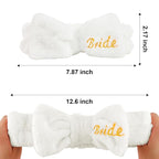 Semato Bachelorette Party Favor Set Bride & Bridesmaid Spa Headband - Image 3