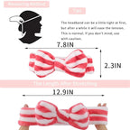 WHAVEL 6 Pack Pink Spa Headband Makeup Soft Skincare Shower Headbands Fluffy - Image 5