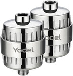 Yodel Shower Filter 2 Pack Chrome by Yodel