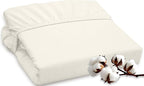 ROYALE LINENS 300 Thread Count 100% Long Staple Combed Cotton Fitted Sheet King by ROYALELINENS