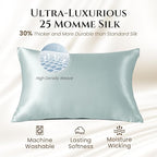 THXSILK 100% Silk Pillowcase for Hair and Skin Luxury 25 Momme Mulberry Silk - Image 5