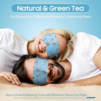 BeHoomi 30Packs Steam Eye Mask, Heated Eye Mask Warm Compress - Image 2