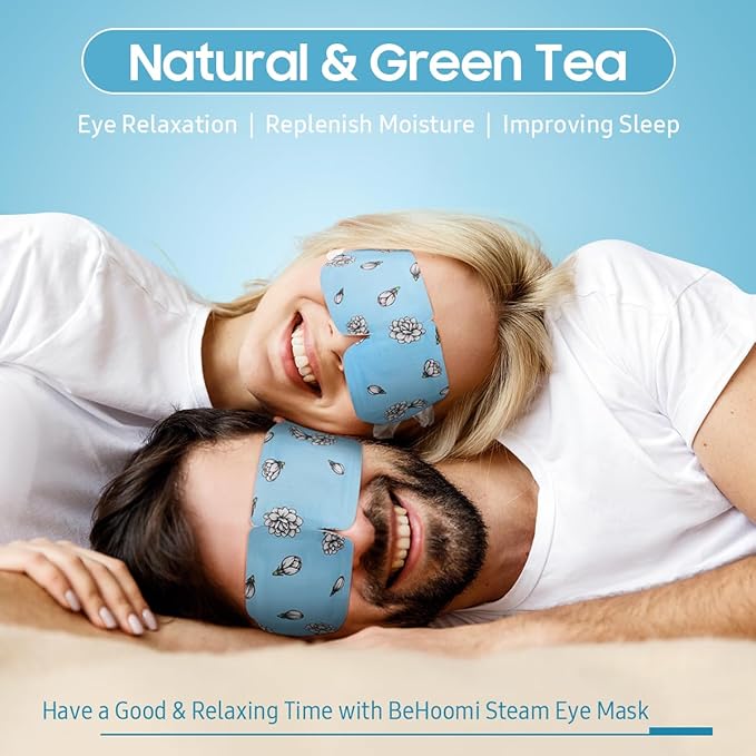 BeHoomi 20Packs Steam Eye Mask, Heated Eye Mask Warm Compress - Image 2
