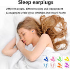 Earplugs for Sleeping Noise Cancelling, Reusable Ear Plugs– Super Soft - Image 5