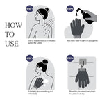 Evridwear Exfoliating Dual Texture Bath Gloves - Image 3