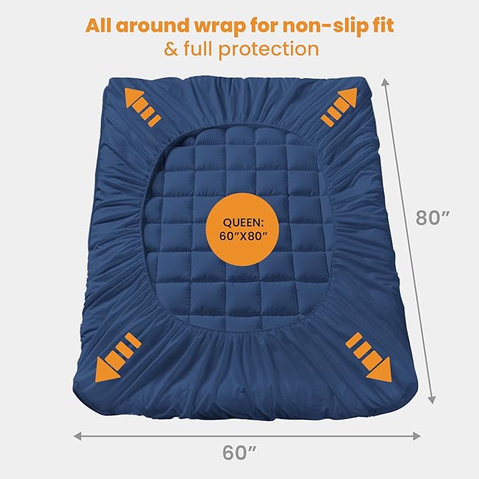MATBEBY Queen Size Mattress Pad - Image 5