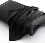 Aormenzy Satin Pillow Cases for Women Queen Size Set of 2, Fade Resistant - Image 4