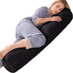 1 MIDDLE ONE Body Pillow for Adults, Long Bolster Pillow for Bed, Decorative by 1MIDDLEONE