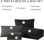 Monbix California King Size Comforter Set - Image 7
