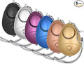 KOSIN Personal Safety Alarm, 6 Pack 140DB Personal Security Alarm Keychain by KOSIN